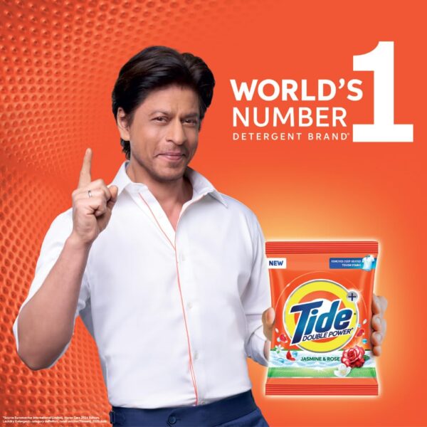 Tide Plus Double Power Detergent Washing Powder - 4 kg + 1 Kg Free - Image 4