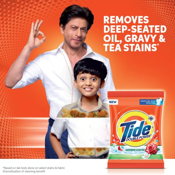 Tide Plus Double Power Detergent Washing Powder - 4 kg + 1 Kg Free - Image 3