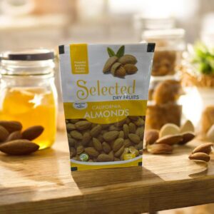 100% Natural & Handpicked California Almonds