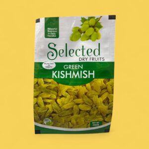 Premium Green Kishmish (Dried Grapes)