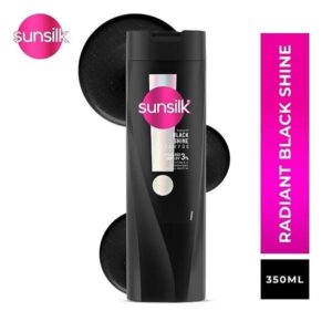 Sunsilk Radiant Black Shine Shampoo – 350ml